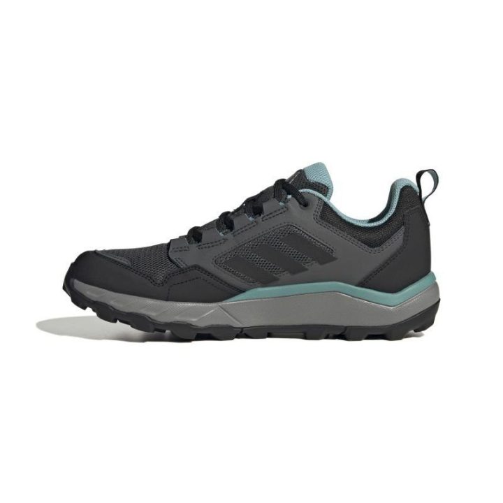 Moteriški bėgimo bekele batai adidas Terrex Tracerocker 2 GTX, juodi, pilki ir žydri
