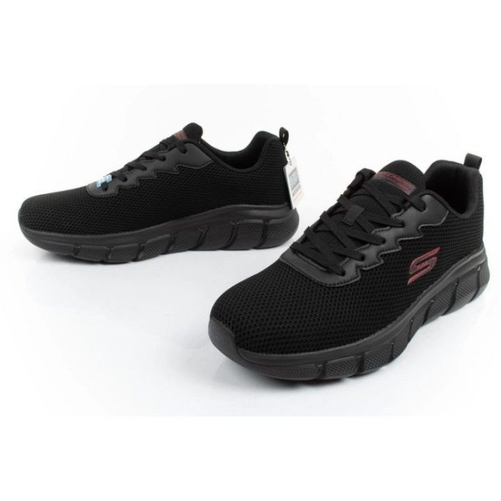 Vyriški sportbačiai Skechers BOBS B Flex Chill Edge, juodi