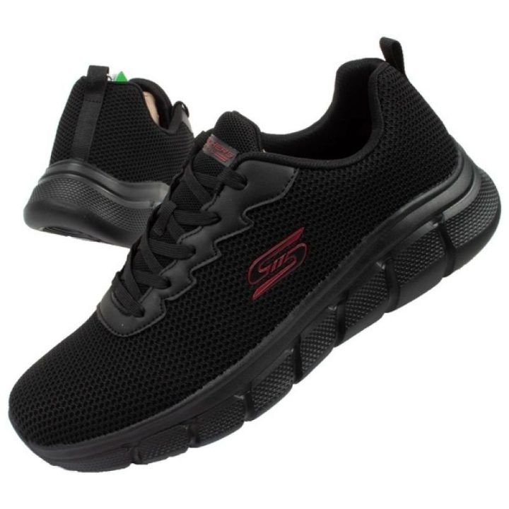 Vyriški sportbačiai Skechers BOBS B Flex Chill Edge, juodi