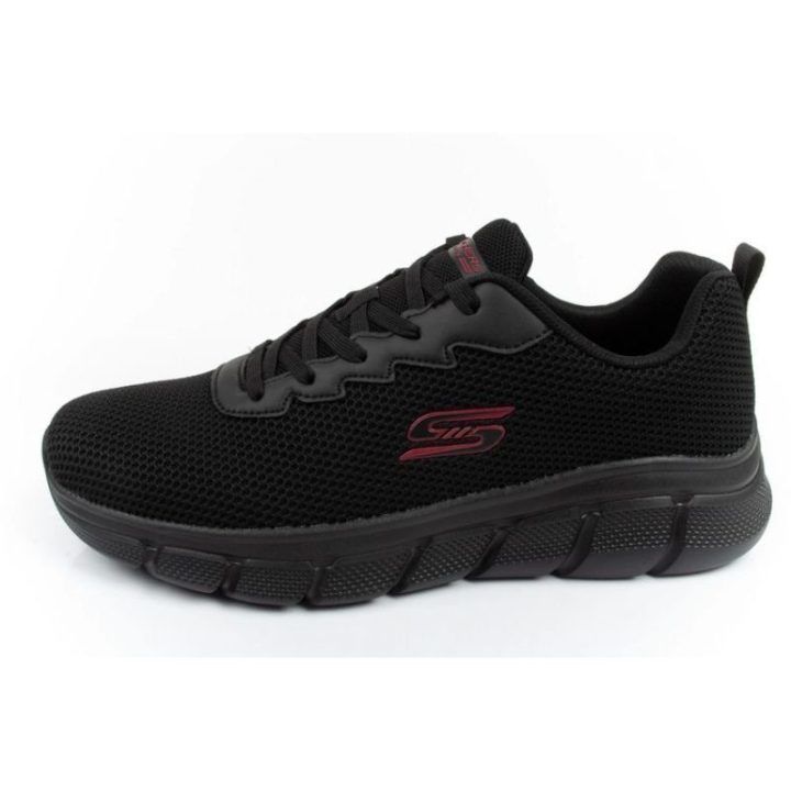 Vyriški sportbačiai Skechers BOBS B Flex Chill Edge, juodi