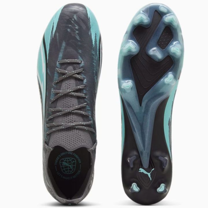 Vyriški futbolo bateliai Puma Ultra Ultimate Rush FG/AG, pilki