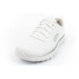 Moteriški sportbačiai su Memory Foam vidpadžiu Skechers, balti