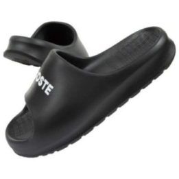 Moteriškos šlepetės Lacoste Serve Slide, juodos