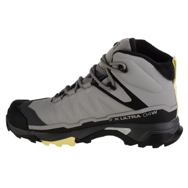 Moteriški žygio batai Salomon X Ultra 4 Mid Winter TS, pilki