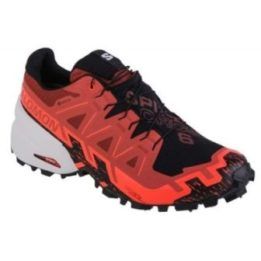 Vyriški bėgimo bekele bateliai Salomon Spikecross 6 GTX, raudoni