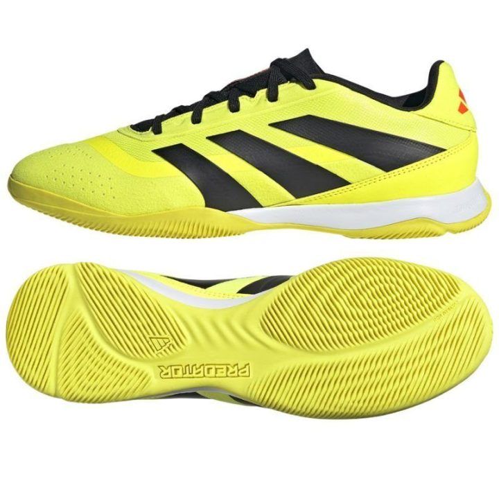 Vyriški salės futbolo bateliai adidas Predator League, geltoni