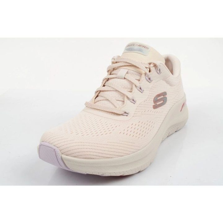 Moteriški suvarstomi sportbačiai Skechers Arch Fit, smėlio