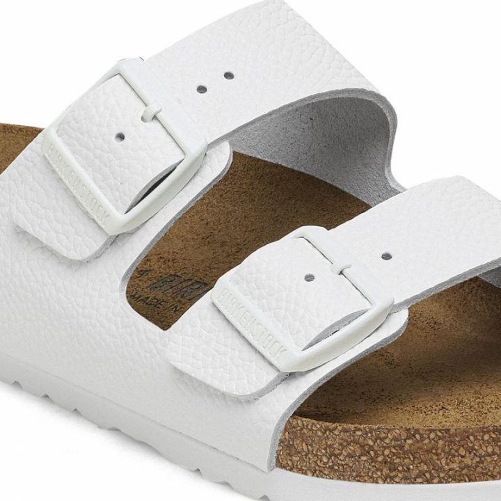Moteriškos šlepetės Birkenstock Arizona BF, baltos
