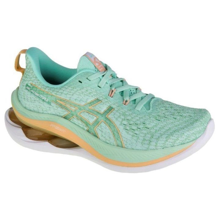 Moteriški bėgimo bateliai Asics Gel-Kinsei Max, žali