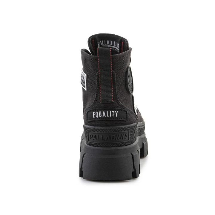 Moteriški sportbačiai Palladium Revolt Hi Patch, juodi