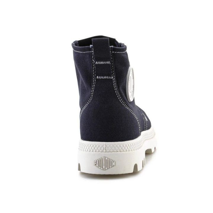Batai su storu guminiu padu Palladium Pampa Blanc, tamsiai mėlyni