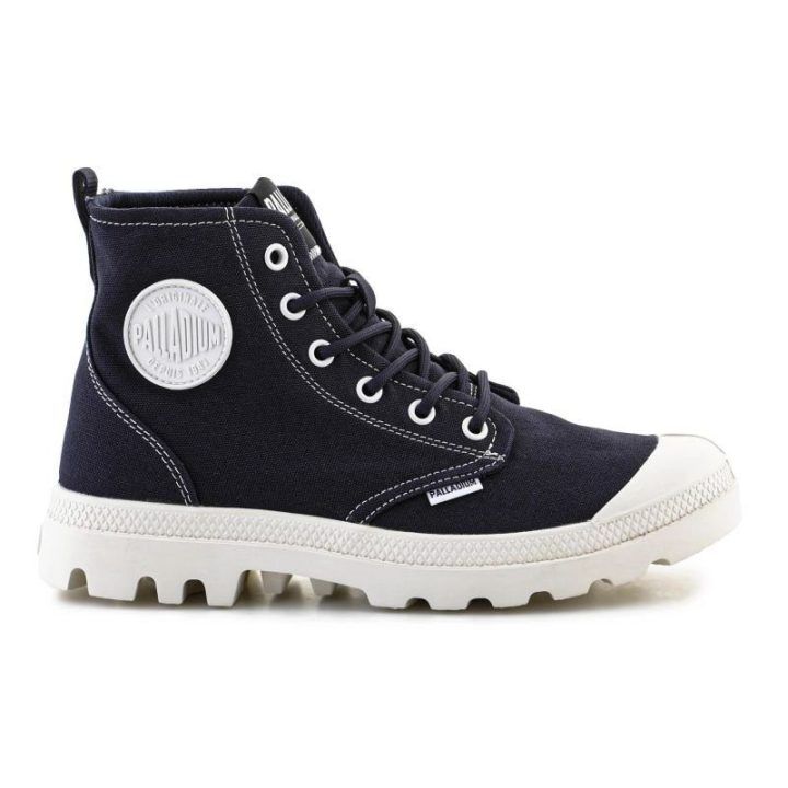 Batai su storu guminiu padu Palladium Pampa Blanc, tamsiai mėlyni