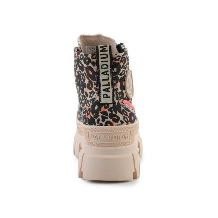 Moteriški aulinukai Palladium Revolt Hi Wild, smėlio ir įvairiaspalviai
