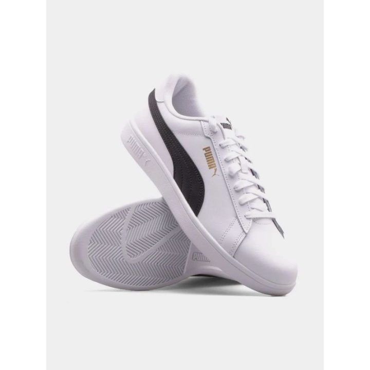 Vyriški odiniai sportbačiai Puma Smash 3.0 L, balti ir juodi
