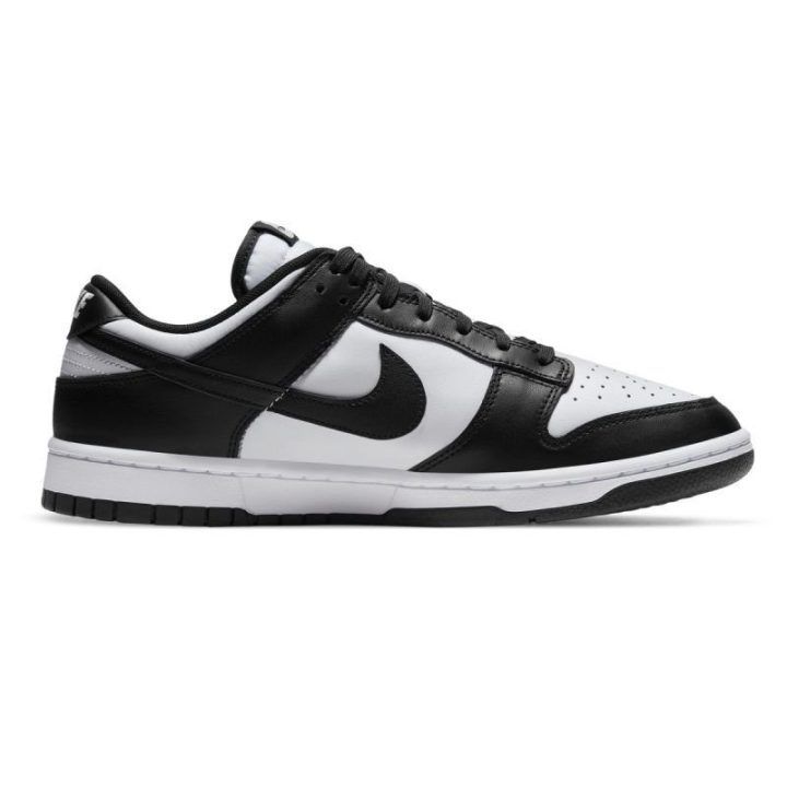 Vyriški odiniai sportbačiai Nike Dunk Low Retro, juodi ir balti