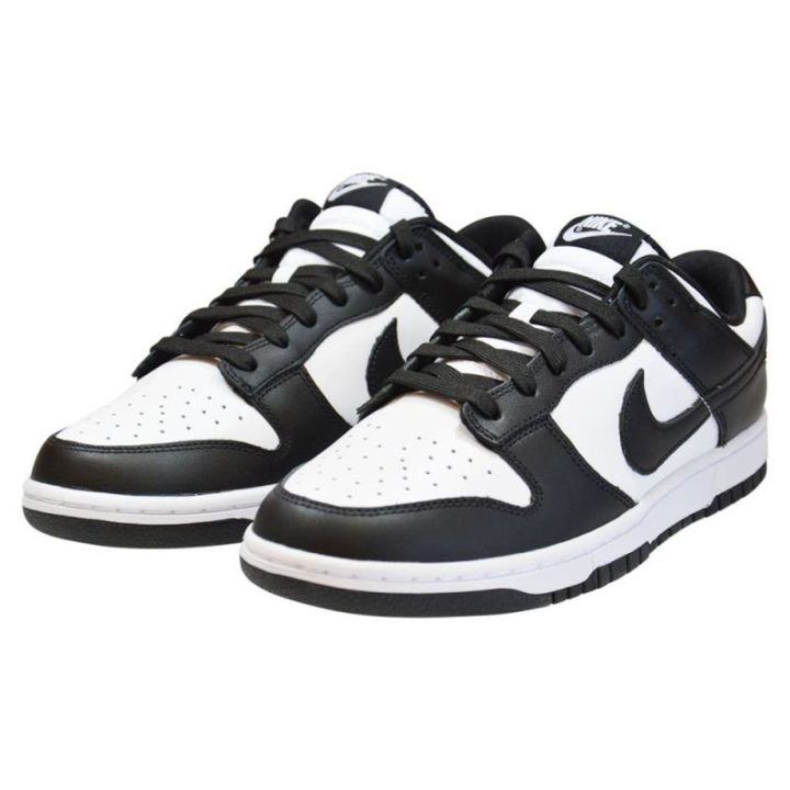 Vyriški odiniai sportbačiai Nike Dunk Low Retro, juodi ir balti