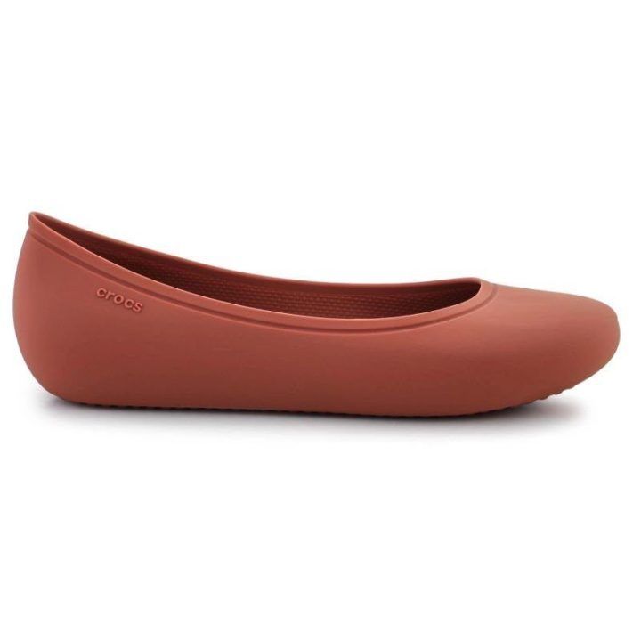 Moteriškos šlepetės Crocs Brooklyn Flat, raudonos