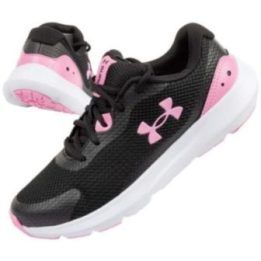 Moteriški sportbačiai su tinkliniu viršumi Under Armour, juodi