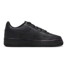Vaikiški žemo profilio sportbačiai Nike Air Force 1, juodi