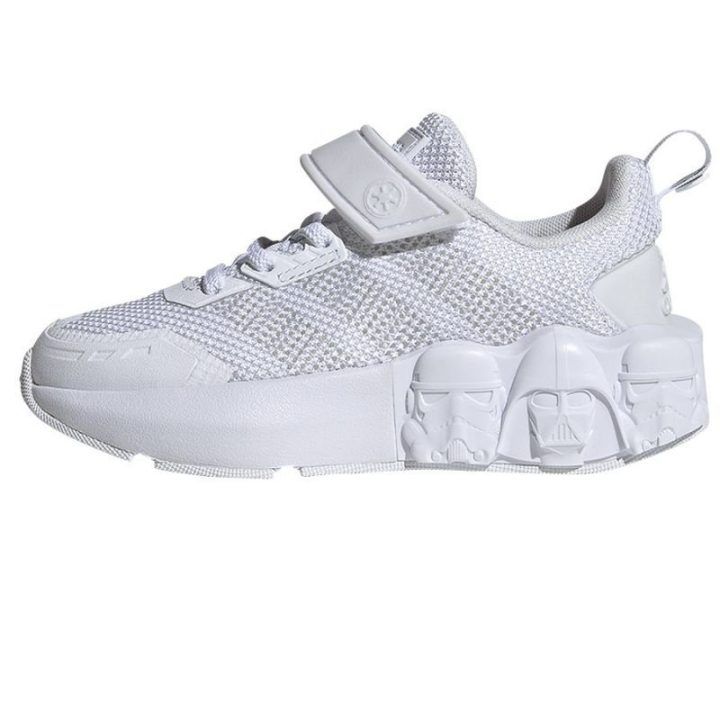 Vaikiški sportbačiai su lipukais adidas STAR WARS Runner, pilki