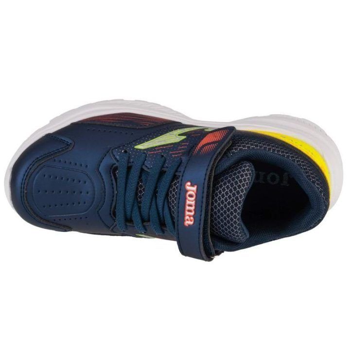 Sportbačiai berniukams su lipukais Joma Active 2403, tamsiai mėlyni
