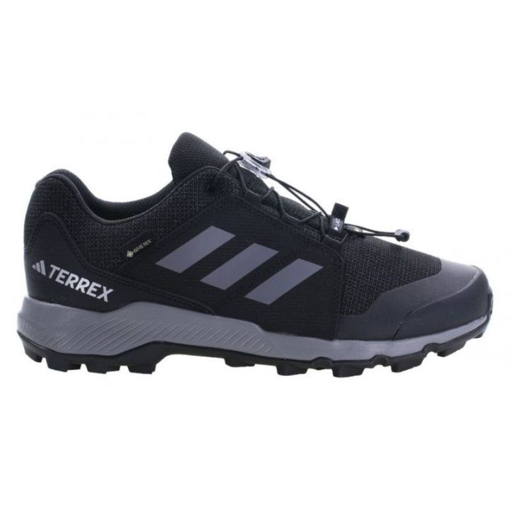 Vaikiški žemo profilio žygio batai adidas Terrex GTX, juodi