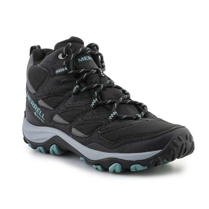 Moteriški žygio batai Merrell West Rim Sport GTX, juodi