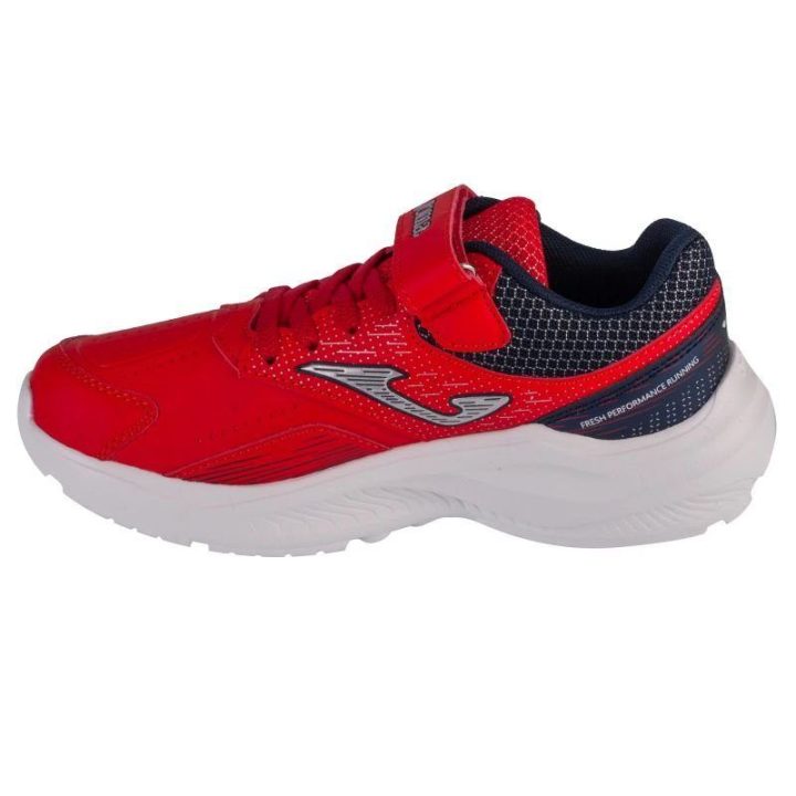 Sportbačiai berniukams su lipukais Joma Active 2406, raudoni