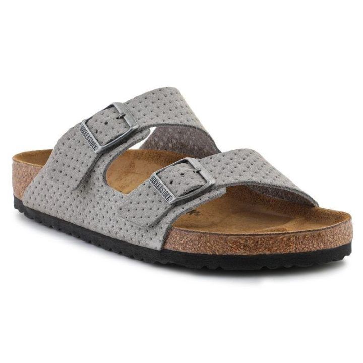 Moteriškos šlepetės su reguliuojamais dirželiais Birkenstock Arizona BS