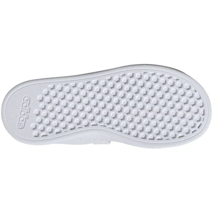 Vaikiški sportbačiai su perforacijomis adidas Advantage Base 2.0, balti