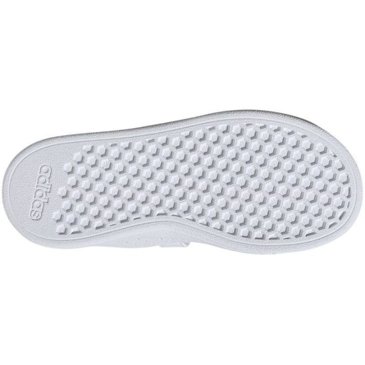 Vaikiški sportbačiai su perforacijomis adidas Advantage Base 2.0, balti