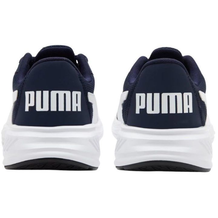 Vyriški bėgimo bateliai Puma Night Runner V2, tamsiai mėlyni ir balti