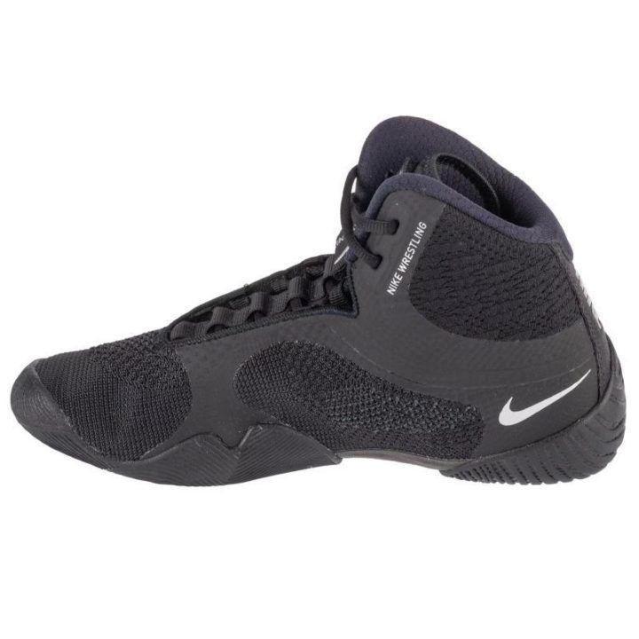 Vyriški aukšti sportbačiai su raišteliais Nike Tawa, juodi