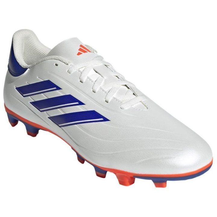 Vyriški futbolo bateliai adidas Copa Pure.2 Club, balti ir mėlyni