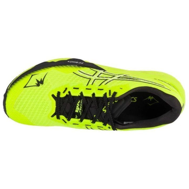 Vyriški bėgimo bekele bateliai ASICS Fujispeed 3, geltoni