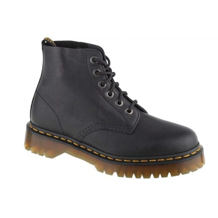 Uniseks odiniai aulinukai su raišteliais Dr. Martens 101 Bex, juodi