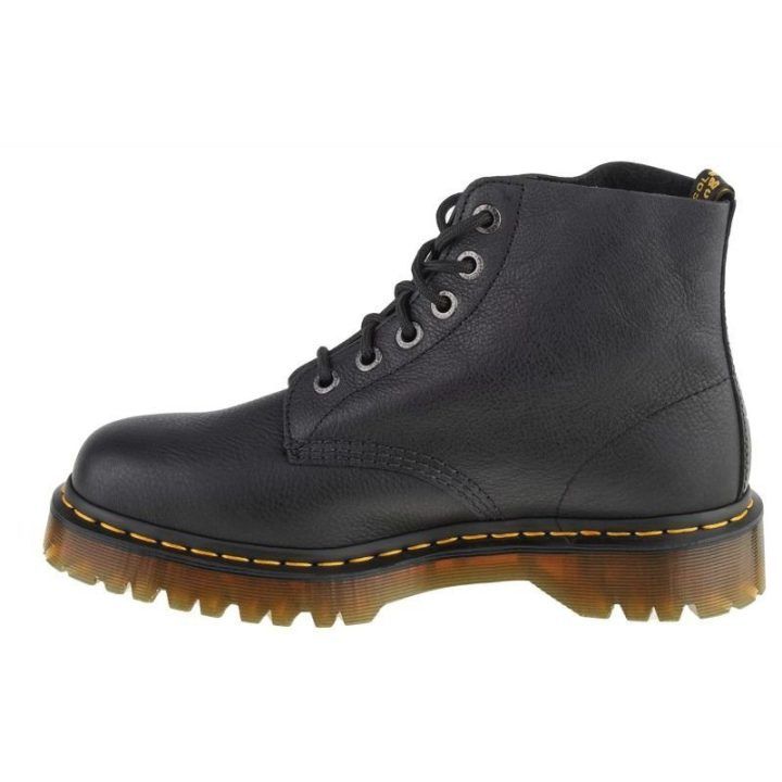 Uniseks odiniai aulinukai su raišteliais Dr. Martens 101 Bex, juodi