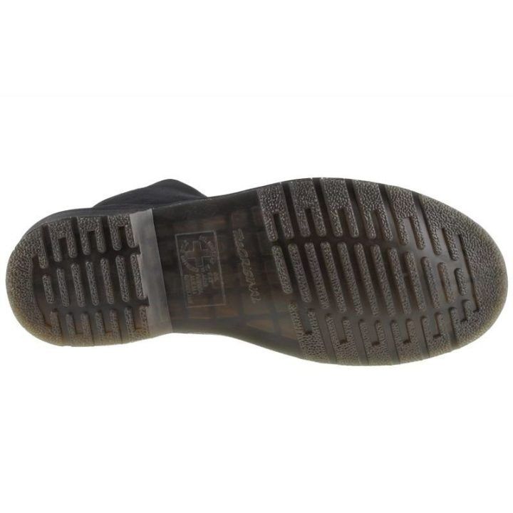 Uniseks zomšiniai aulinukai Dr. Martens 1460 Pascal, juodi