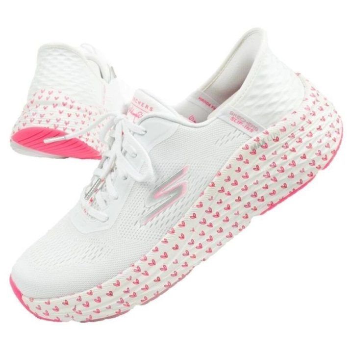 Moteriški įspiriami sportbačiai Skechers, balti