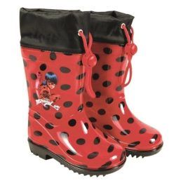 Vaikiški guminiai batai su Lady Bug motyvu Perletti, raudoni