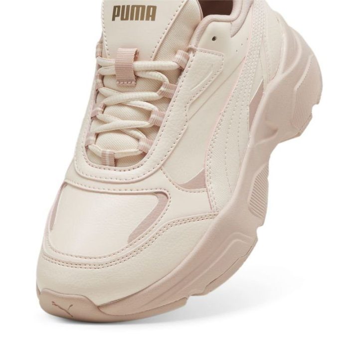 Moteriški žemo profilio sportbačiai Puma Cassia, rožiniai