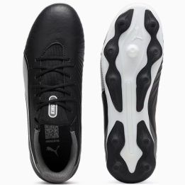 Vaikiški futbolo bateliai su kūginiais dygliais Puma King Match FG/AG