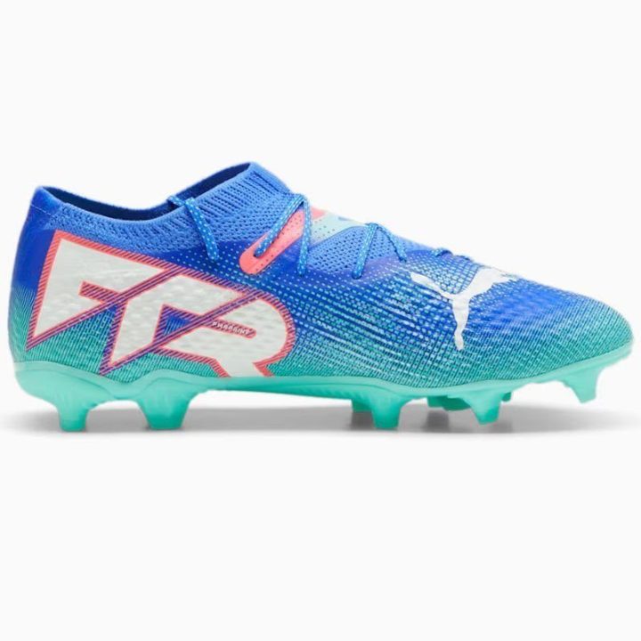 Vyriški suvarstomi futbolo bateliai Puma Future 7 Pro+ FG/AG, mėlyni