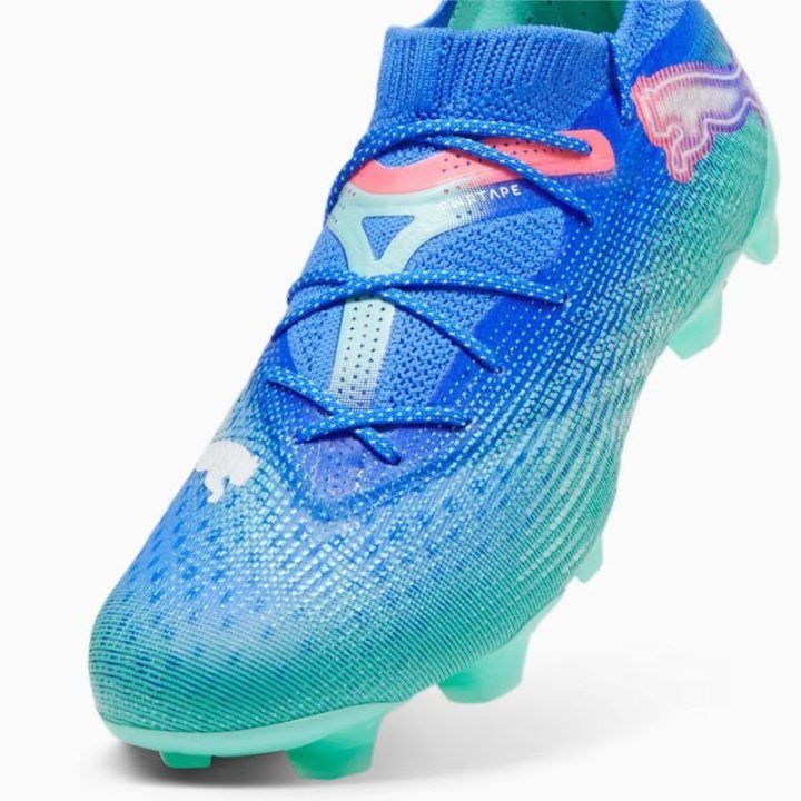 Vyriški futbolo bateliai Puma Future 7 Ultimate Low FG/AG, mėlyni