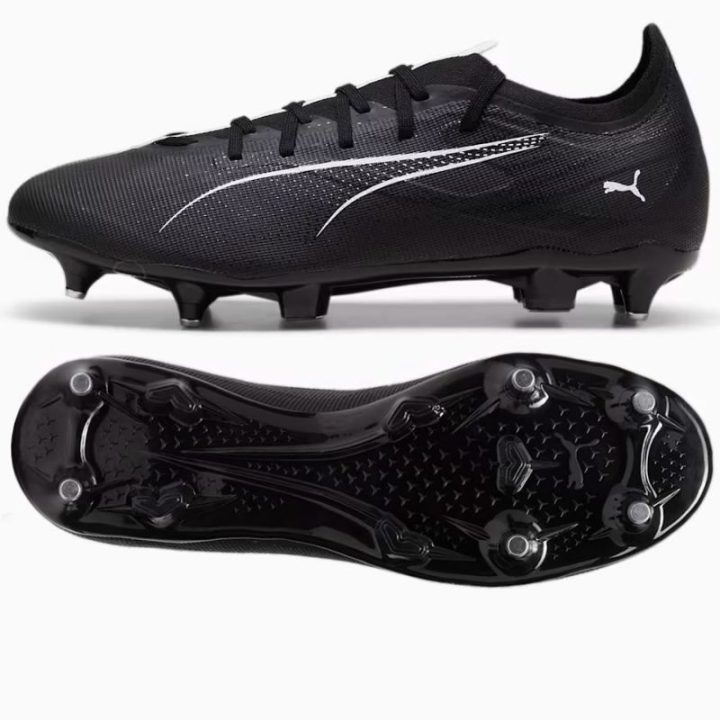 Vyriški futbolo bateliai Puma Ultra 5 Match, juodi