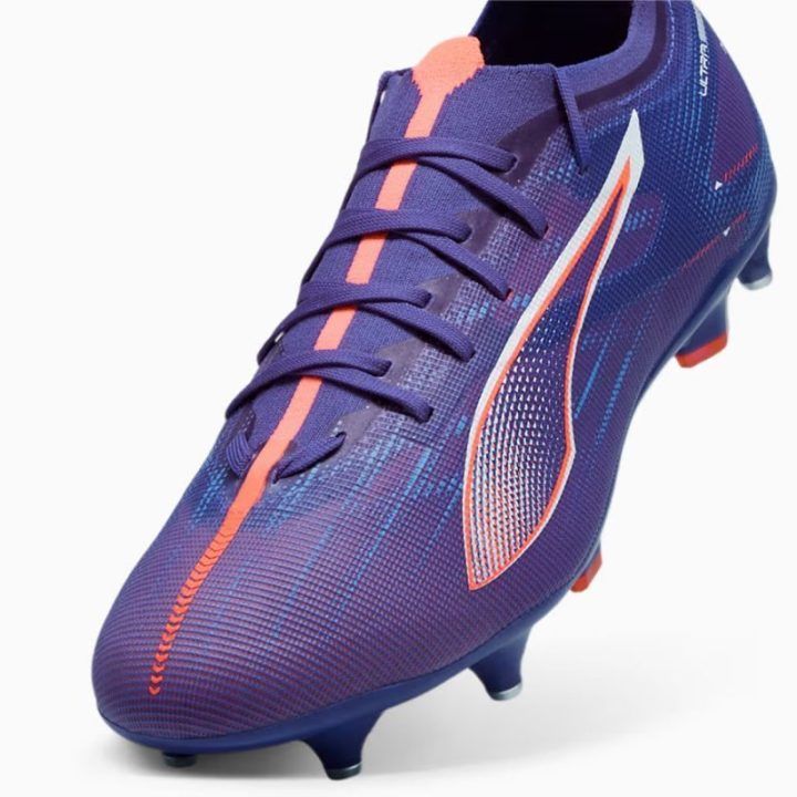 Vyriški futbolo bateliai Puma Ultra 5 Match, violetiniai