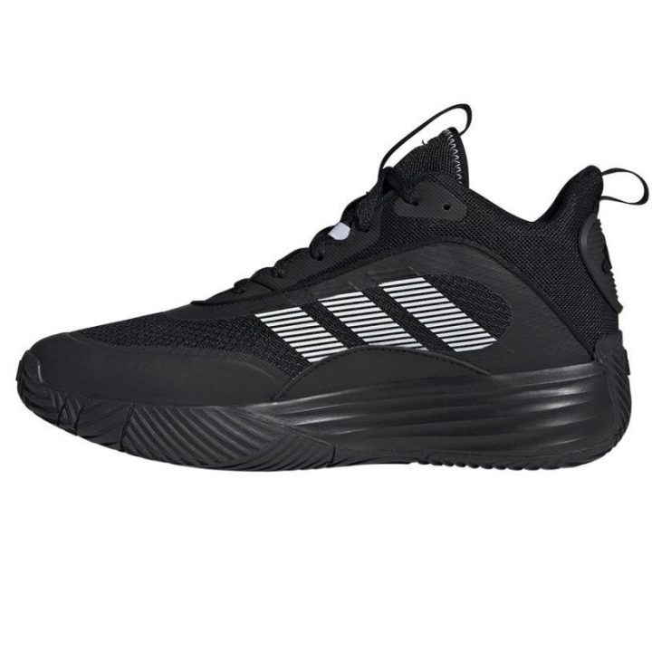 Vyriški sportbačiai aukštu auliuku adidas OwnTheGame 3.0, juodi
