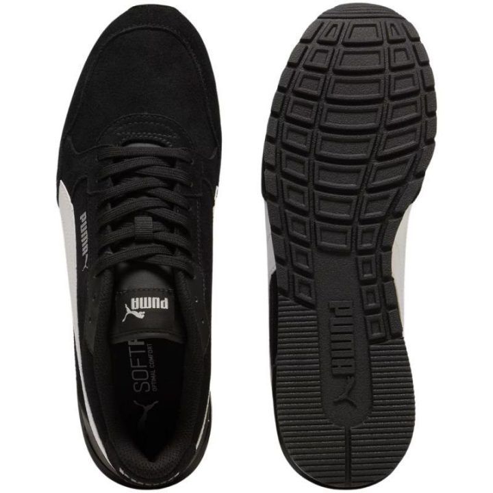 Vyriški zomšiniai sportbačiai Puma ST Runner v4 SD, juodi