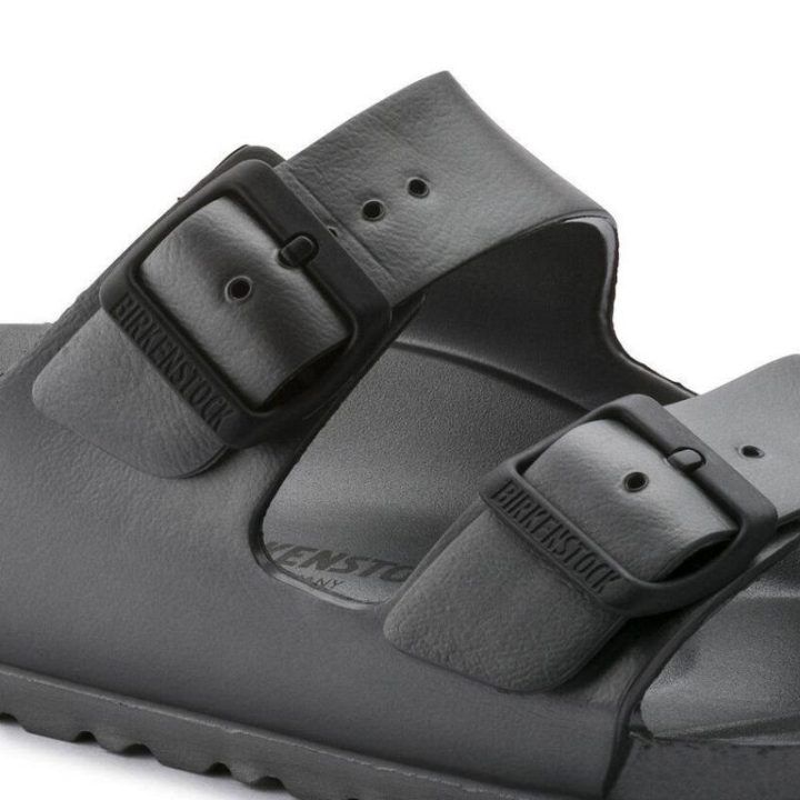 Vyriškos šlepetės Birkenstock Arizona, pilkos