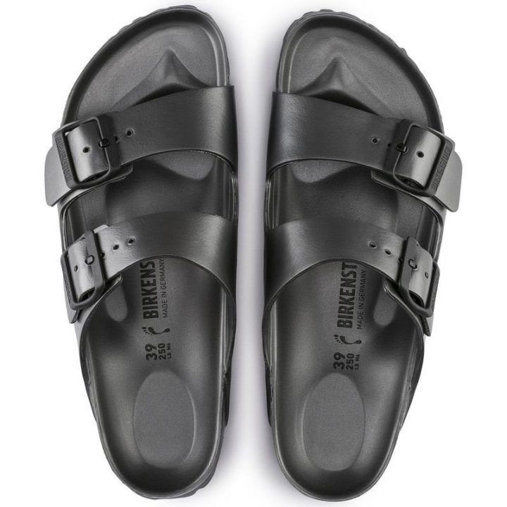 Vyriškos šlepetės Birkenstock Arizona, pilkos